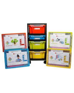 Includes storage for all 4 units

